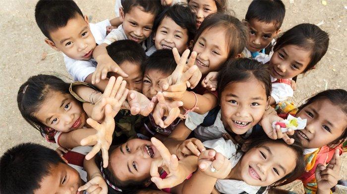 Anak-anak sehat dan ceria